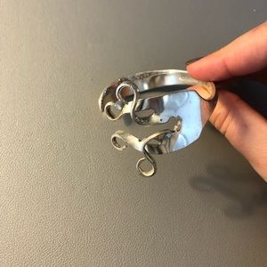 Bent fork bracelet